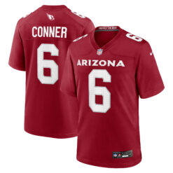 James Conner Arizona Cardinals Cardinal Home Game Jersey - All Stitched