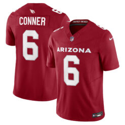 James Conner Arizona Cardinals Cardinal Home Vapor F.U.S.E Limited Jersey - All Stitched