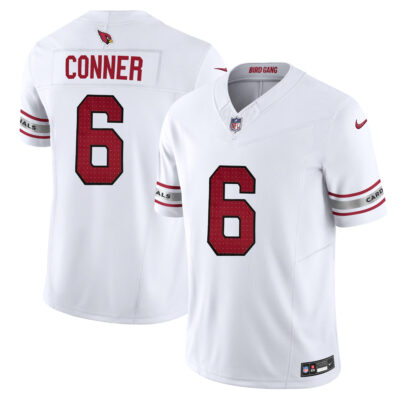 James Conner Arizona Cardinals White Road Vapor F.U.S.E Limited Jersey - All Stitched