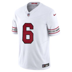 Alternative view of James Conner Arizona Cardinals White Road Vapor F.U.S.E Limited Jersey - All Stitched