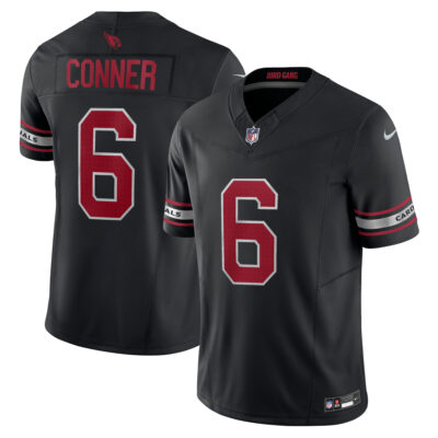 James Conner Arizona Cardinals Black Alternate Vapor F.U.S.E Limited Jersey - All Stitched