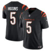 Tee Higgins Cincinnati Bengals Black Home Vapor F.U.S.E Limited Jersey - All Stitched