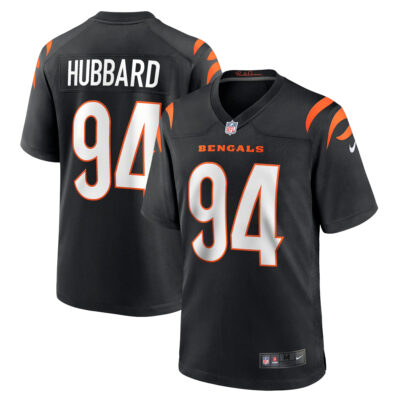 Sam Hubbard Cincinnati Bengals Black Home Game Jersey - All Stitched