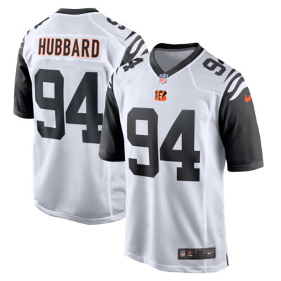 Sam Hubbard Cincinnati Bengals White Alternate Game Jersey - All Stitched