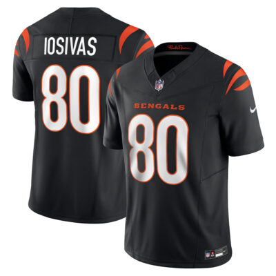 Andrei Iosivas Cincinnati Bengals Black Home Vapor F.U.S.E Limited Jersey - All Stitched