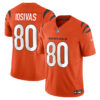 Andrei Iosivas Cincinnati Bengals Orange Alternate Vapor F.U.S.E Limited Jersey - All Stitched