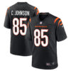 Chad Johnson Cincinnati Bengals Black Home Game Jersey - All Stitched