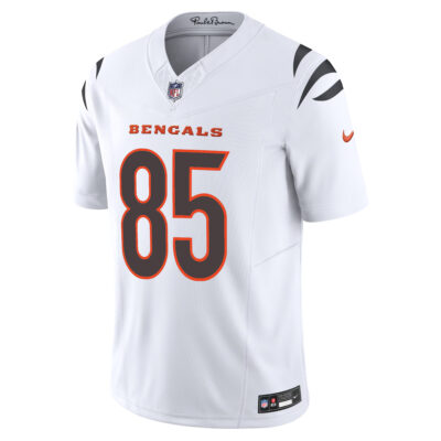 Alternative view of Chad Johnson Cincinnati Bengals White Road Vapor F.U.S.E Limited Jersey - All Stitched