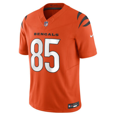 Alternative view of Chad Johnson Cincinnati Bengals Orange Alternate Vapor F.U.S.E Limited Jersey - All Stitched