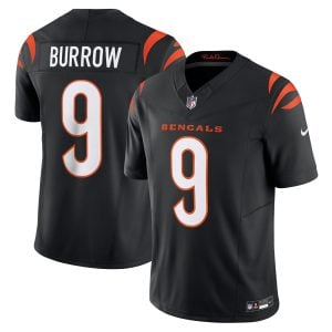 Joe Burrow Cincinnati Bengals Black Home Vapor F.U.S.E Limited Jersey - All Stitched