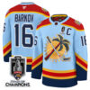 Aleksander Barkov Florida Panthers Stanley Cup Champions Light Blue Special Edition 2.0 Jersey - All Stitched