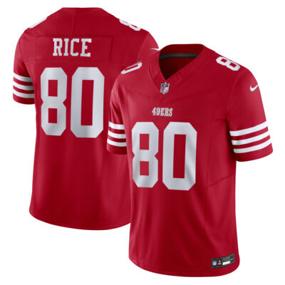 Jerry Rice San Francisco 49ers Scarlet Home Vapor F.U.S.E Limited Jersey - All Stitched