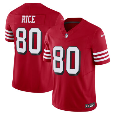 Jerry Rice San Francisco 49ers Scarlet Alternate Vapor F.U.S.E Limited Jersey - All Stitched