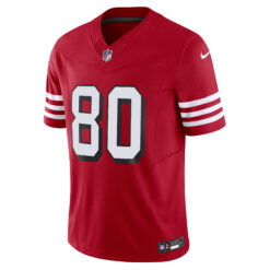 Alternative view of Jerry Rice San Francisco 49ers Scarlet Alternate Vapor F.U.S.E Limited Jersey - All Stitched