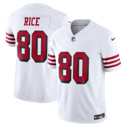 Jerry Rice San Francisco 49ers White Alternate Vapor F.U.S.E Limited Jersey - All Stitched
