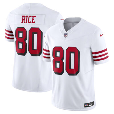 Jerry Rice San Francisco 49ers White Alternate Vapor F.U.S.E Limited Jersey - All Stitched