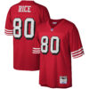 Jerry Rice San Francisco 49ers Scarlet 1990 Legacy Jersey - All Stitched