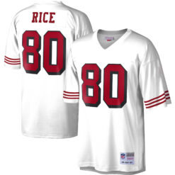 Jerry Rice San Francisco 49ers White 1990 Legacy Jersey - All Stitched