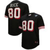 Jerry Rice San Francisco 49ers Black 1990 Legacy Jersey - All Stitched