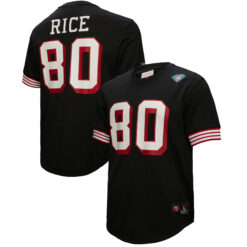 Jerry Rice San Francisco 49ers Black 1990 Legacy Jersey - All Stitched