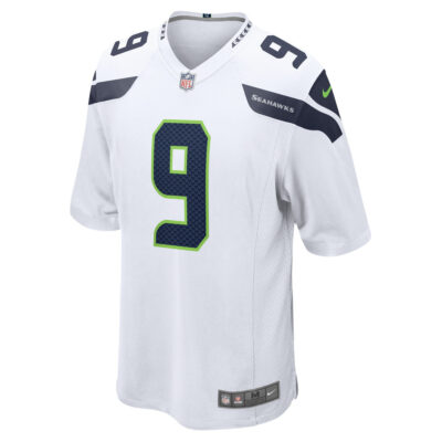 Alternative view of Kenneth Walker III Seattle Seahawks White Away Game Jersey - All Stitched
