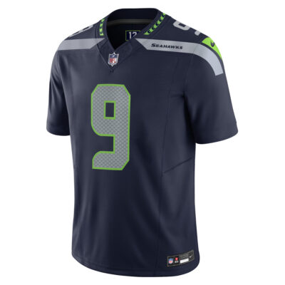 Alternative view of Kenneth Walker III Seattle Seahawks Navy Home Vapor F.U.S.E Limited Jersey - All Stitched
