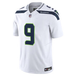 Alternative view of Kenneth Walker III Seattle Seahawks White Away Vapor F.U.S.E Limited Jersey - All Stitched
