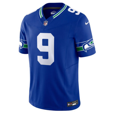 Alternative view of Kenneth Walker III Seattle Seahawks Royal Alternate Vapor F.U.S.E Limited Jersey - All Stitched