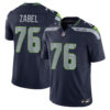Grey Zabel Seattle Seahawks Navy Home Vapor F.U.S.E Limited Jersey - All Stitched