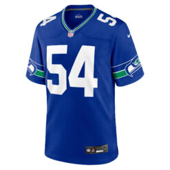 Alternative view of Bobby Wagner Seattle Seahawks Royal Blue Alternate Game Jersey - All Stitched