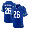 Zach Charbonnet Seattle Seahawks Royal Blue Alternate Game Jersey - All Stitched