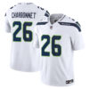 Zach Charbonnet Seattle Seahawks White Away Vapor F.U.S.E Limited Jersey - All Stitched