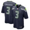 Nick Emmanwori Seattle Seahawks Navy Home Game Jersey - All Stitched