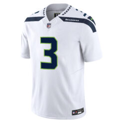 Alternative view of Nick Emmanwori Seattle Seahawks White Away Vapor F.U.S.E Limited Jersey - All Stitched