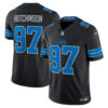 Aidan Hutchinson Detroit Lions Black Alternate Vapor F.U.S.E Limited Jersey - All Stitched