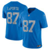 Sam LaPorta Detroit Lions Blue Throwback Vapor F.U.S.E Limited Jersey - All Stitched