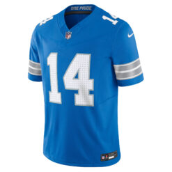 Alternative view of Amon Ra St Brown Detroit Lions Blue Home Vapor F.U.S.E Limited Jersey - All Stitched