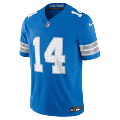 Alternative view of Amon Ra St Brown Detroit Lions Blue Home Vapor F.U.S.E Limited Jersey - All Stitched