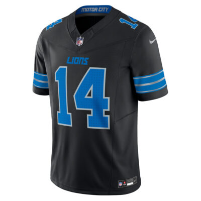 Alternative view of Amon Ra St Brown Detroit Lions Black Alternate Vapor F.U.S.E Limited Jersey - All Stitched