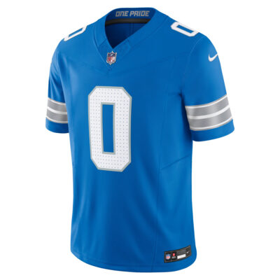Alternative view of Jahmyr Gibbs Detroit Lions Blue Home Vapor F.U.S.E Limited Jersey - All Stitched