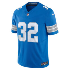 Alternative view of Brian Branch Detroit Lions Blue Home Vapor F.U.S.E Limited Jersey - All Stitched