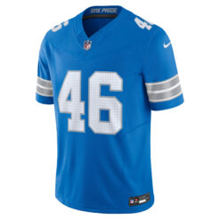 Alternative view of Jack Campbell Detroit Lions Blue Home Vapor F.U.S.E Limited Jersey - All Stitched