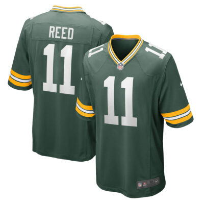Jayden Reed Green Bay Packers Green Home Game Jersey - All Stitched