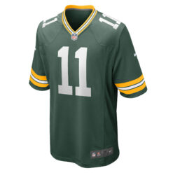 Alternative view of Jayden Reed Green Bay Packers Green Home Game Jersey - All Stitched