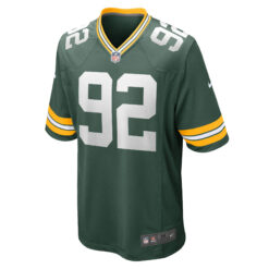 Alternative view of Reggie White Green Bay Packers Green Home Game Jersey - All Stitched