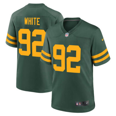 Reggie White Green Bay Packers Green Classic Game Jersey - All Stitched