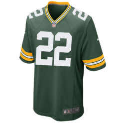 Alternative view of Matthew Golden Green Bay Packers Green Home Game Jersey - All Stitched