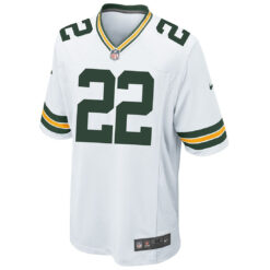 Alternative view of Matthew Golden Green Bay Packers White Road Game Jersey - All Stitched