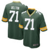 Anthony Belton Green Bay Packers Green Home Game Jersey - All Stitched