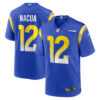 Puka Nacua Los Angeles Rams Royal Blue Home Game Jersey - All Stitched